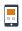 Supported on smart phone indicator icon