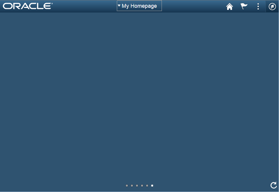 Example of a fluid homepage.