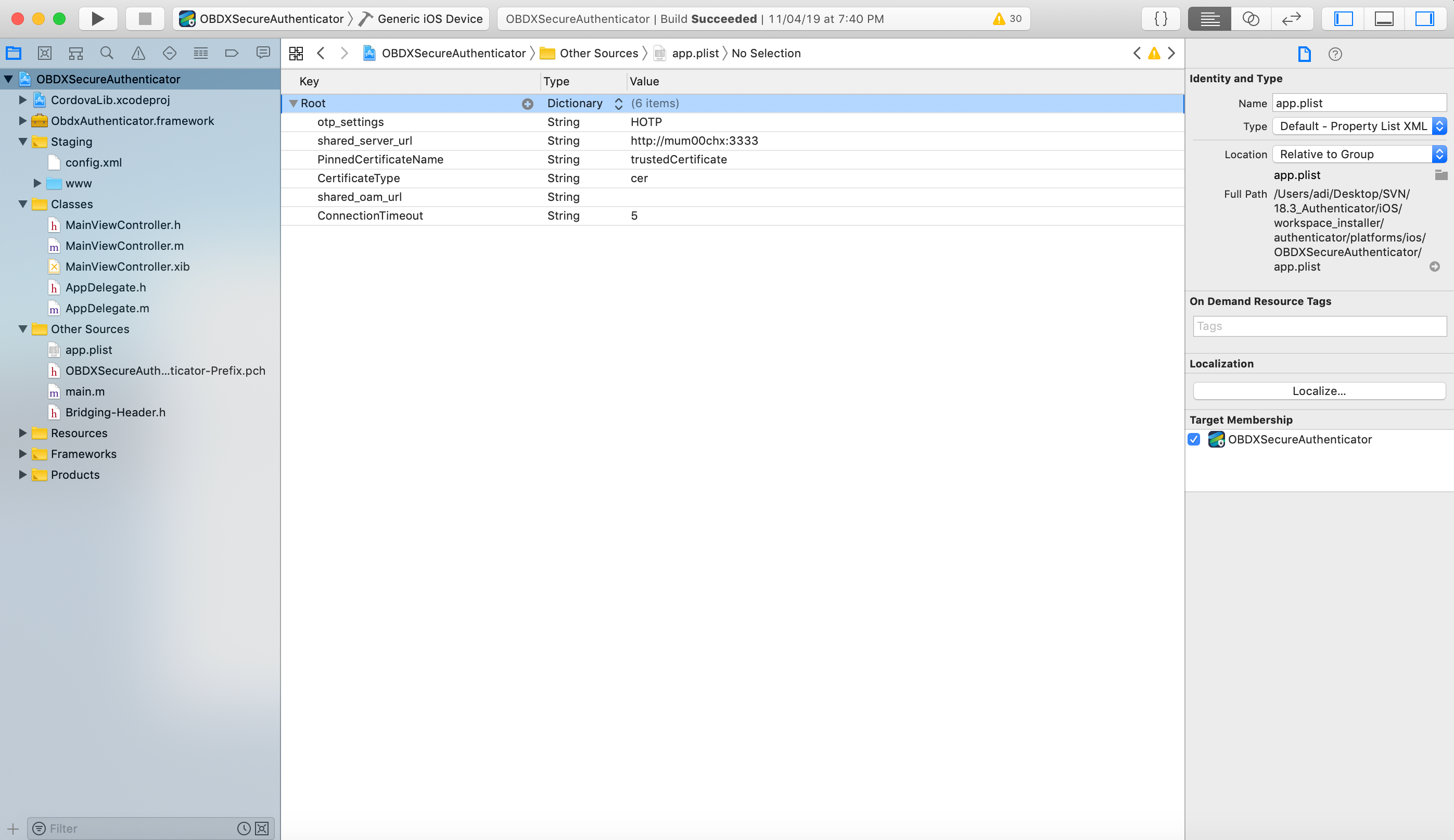 Mobile App Builder-iOS