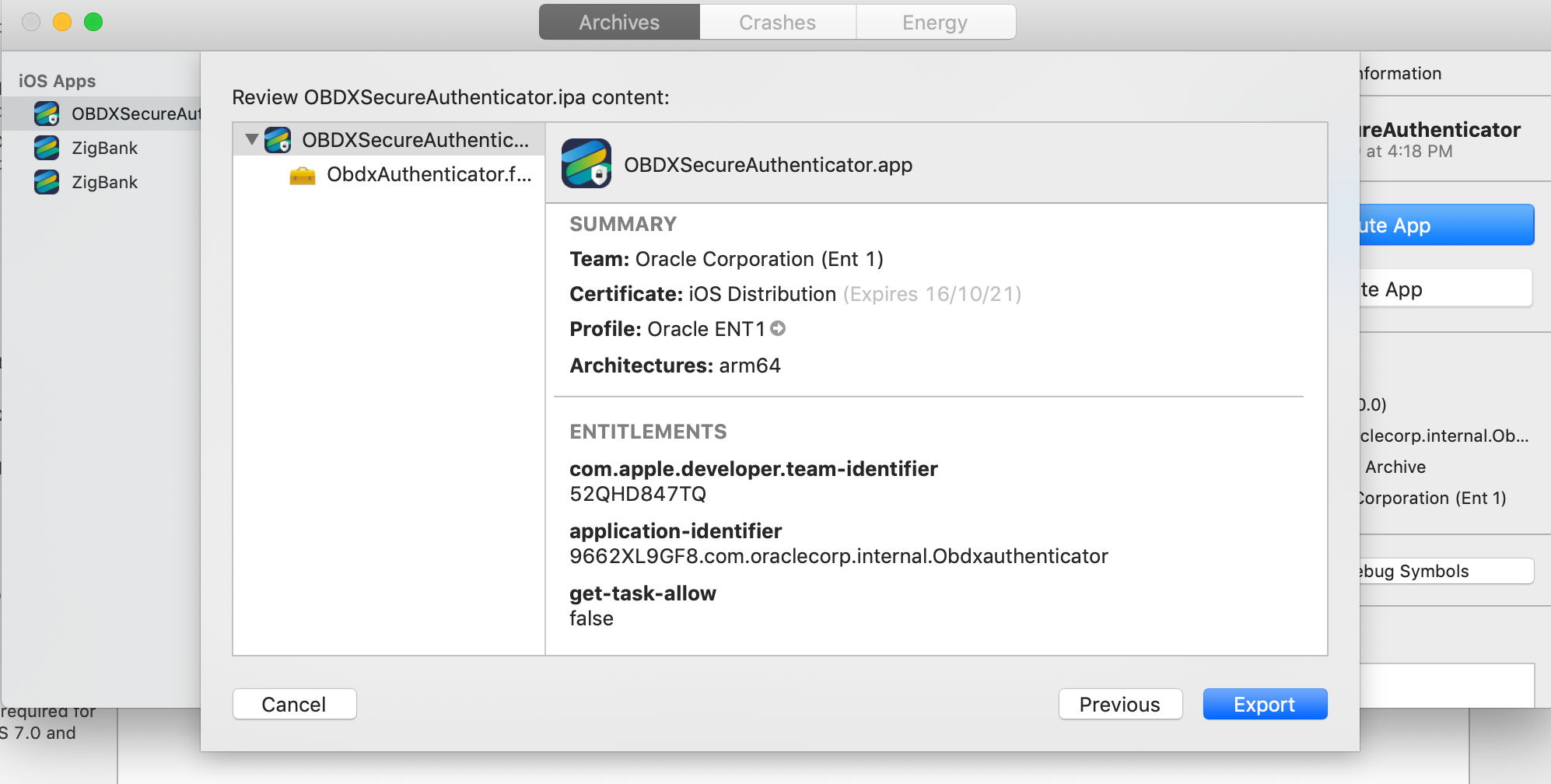 Mobile App Builder- iOS