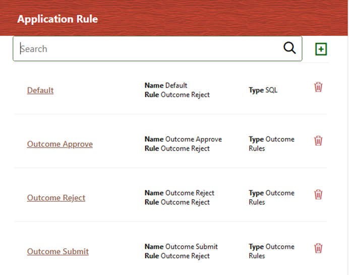 This illustration shows the Oracle Insurance Data Foundation Execution Run Process with the Application Rule tab details. Edit the required details and save the updates.