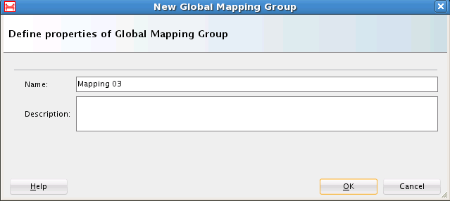 新しいグローバル・マッピング・グループ