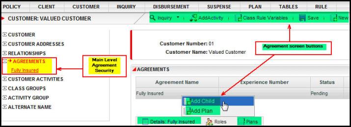 Agreement security in OIGPA