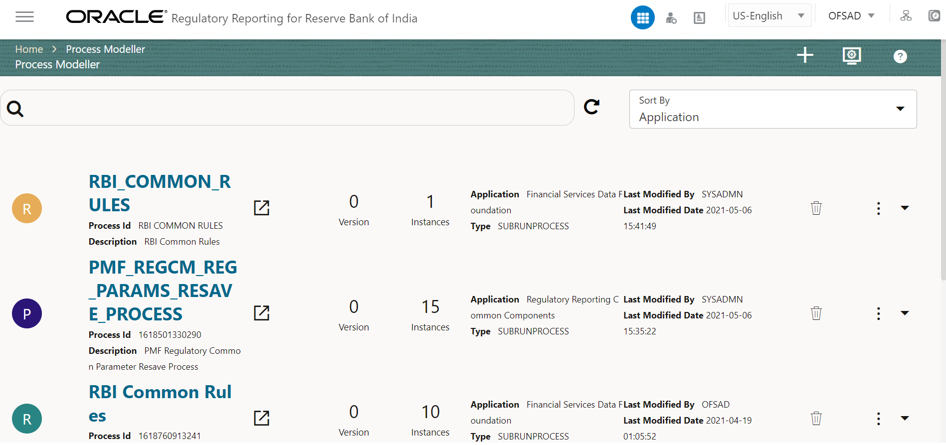 This illustration provides information on the list of run pipelines that must be verified.