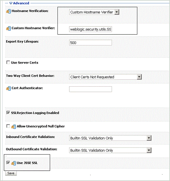 Image shows Advanced screen