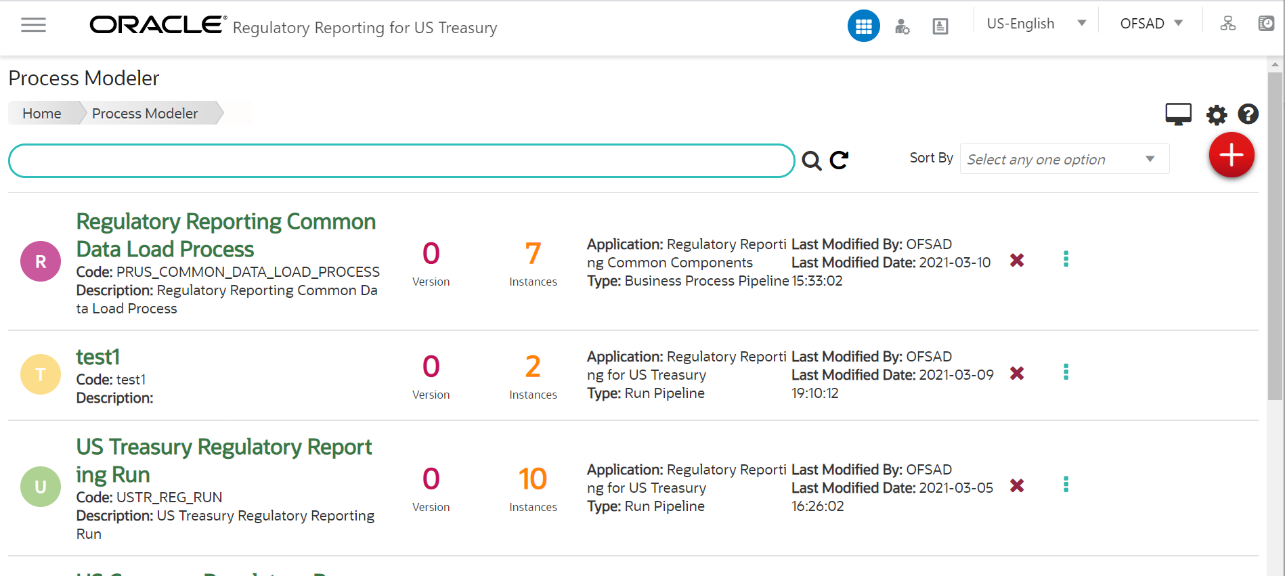 This illustration provides the list of run pipeline that must be executed.