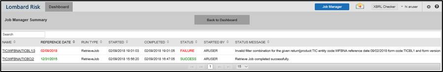 Data in RUNEXESUMM view in the Atomic Schema is not matching with the Lombard retrieval that includes Date, Run, Entity or Entity’s Consolidation Type.