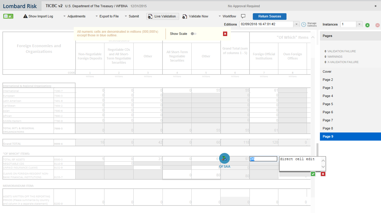 Make sure you are logged into the OFSAA infrastructure
