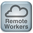 This image is a screen capture of the Remote Workers icon.