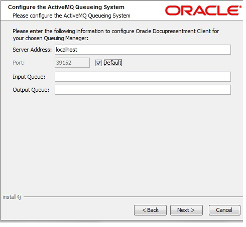 Image represents configuring ActiveMQ queueing system.