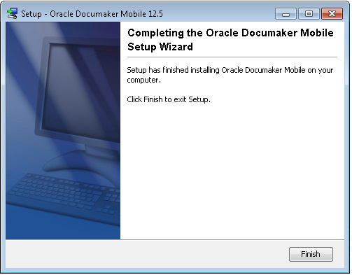 Image represents completing the setup wizard.
