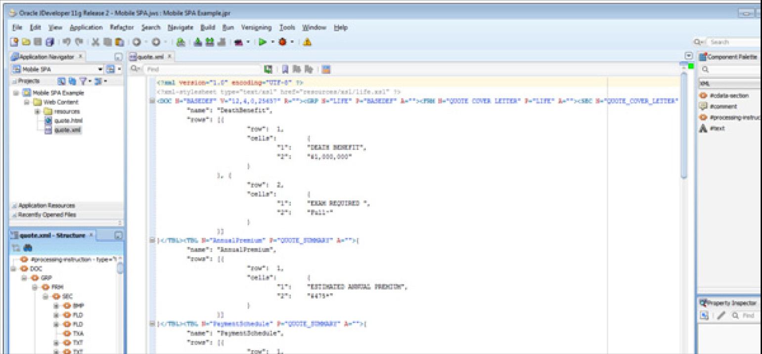 Image represents support for XML editing.