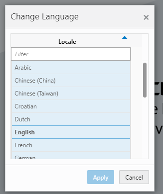 Change Language