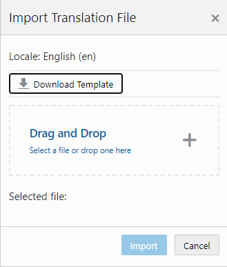 Import Translation File