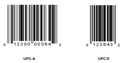 UPC-A and UPC-E Differences