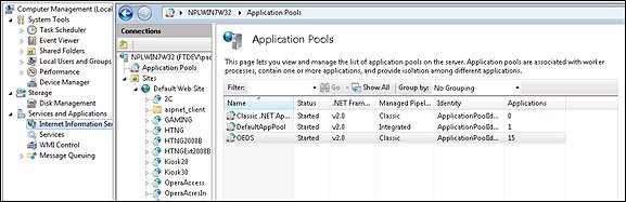 running_oeds_wizard_application_pool