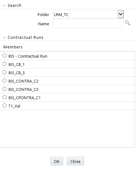 Description of the Run definition - Contractual Run window follows This illustration shows the Run Definition - Contractual Run window. Description of the Run definition - Contractual Run window follows This illustration shows the Run Definition - Contractual Run window.
