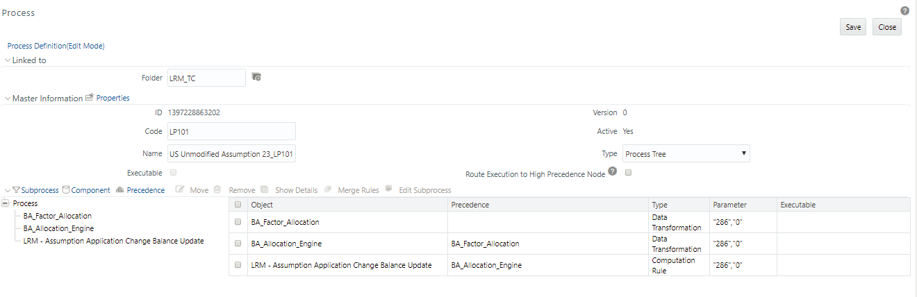 Description of the Process Definition page follows This illustration shows the OFS LRS Process Definition page. You can add a custom task using this page. Description of the Process Definition page follows This illustration shows the OFS LRS Process Definition page. You can add a custom task using this page.
