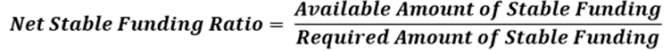 Title: Net Stable Funding Ratio - Description: This is the formula to calculate the Net Stable Funding Ratio. Title: Net Stable Funding Ratio - Description: This is the formula to calculate the Net Stable Funding Ratio.
