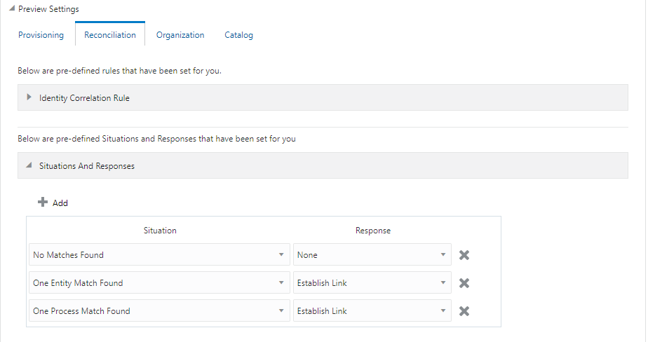 Fusion Appsターゲット・アプリケーションの事前定義済の状況とレスポンス Fusion Appsターゲット・アプリケーションの事前定義済の状況とレスポンス