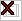 This figure shows the Priority Order cancel icon, which is a square with a red X mark going across.