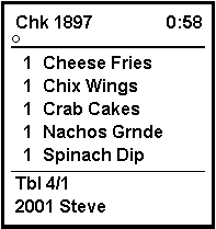 This figure shows an illustration of the standard chit layout.