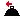 This figure shows the Previous Course Indicator icon, which is a domed platter with a red arrow pointing left.