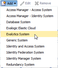 exalyticsの追加