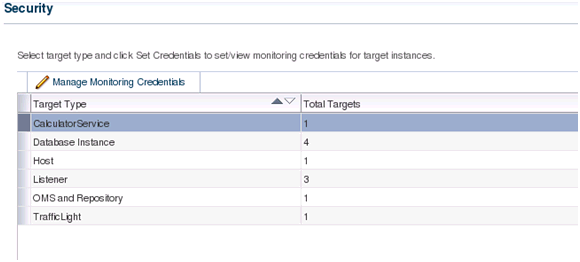 画像は、選択されたCalculatorServiceを示しています。