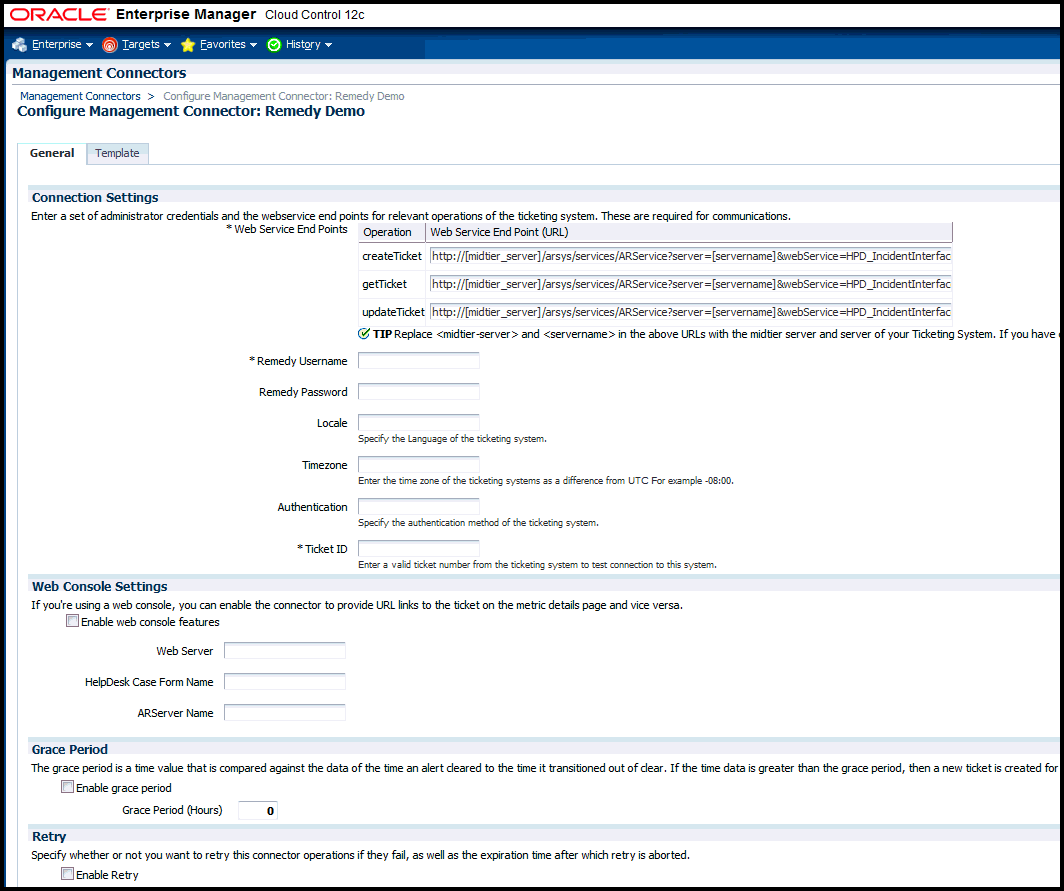 「一般」タブの入力例を示します 「一般」タブの入力例を示します