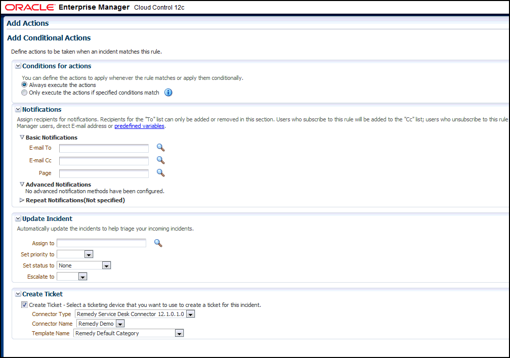 ページのデフォルト設定を示しています。
