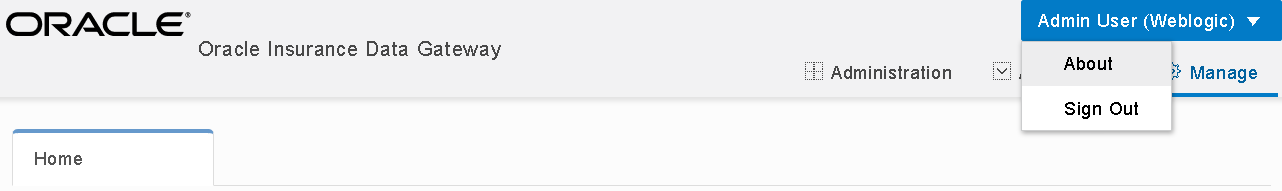 Image represents logout option.