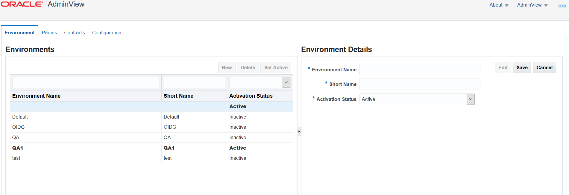 Image represents creating new environment.