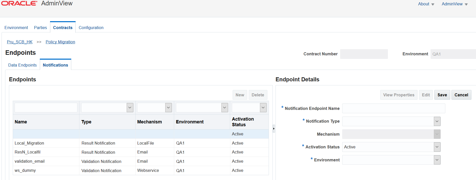 Image represents creating notification endpoints.