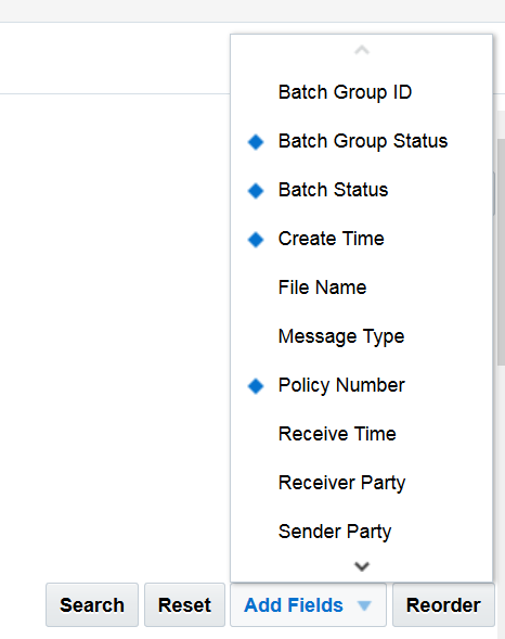 Image represents adding fields.