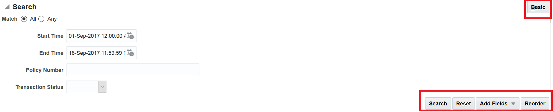 Image represents advanced options