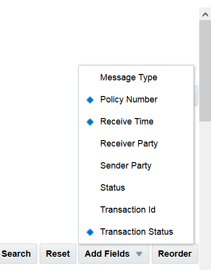 Image represents adding fields.