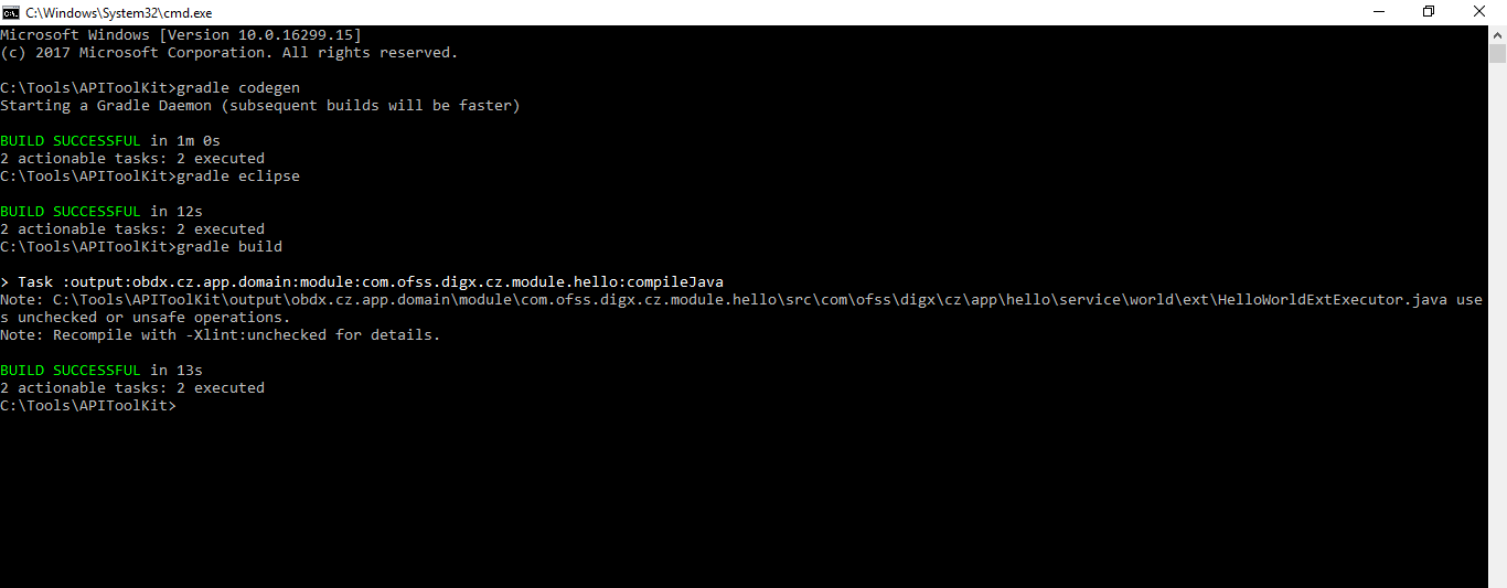 Extensibility API Toolkit