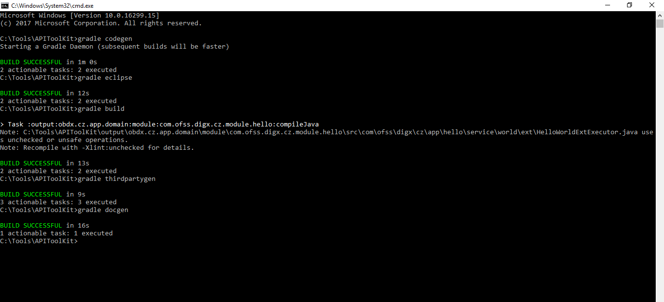 Extensibility API Toolkit