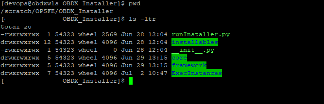 Installation