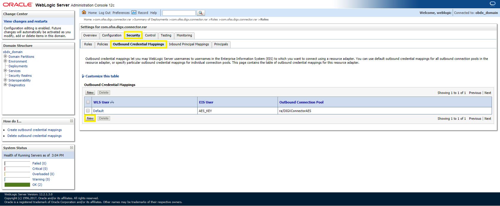 Live Experience Configuration