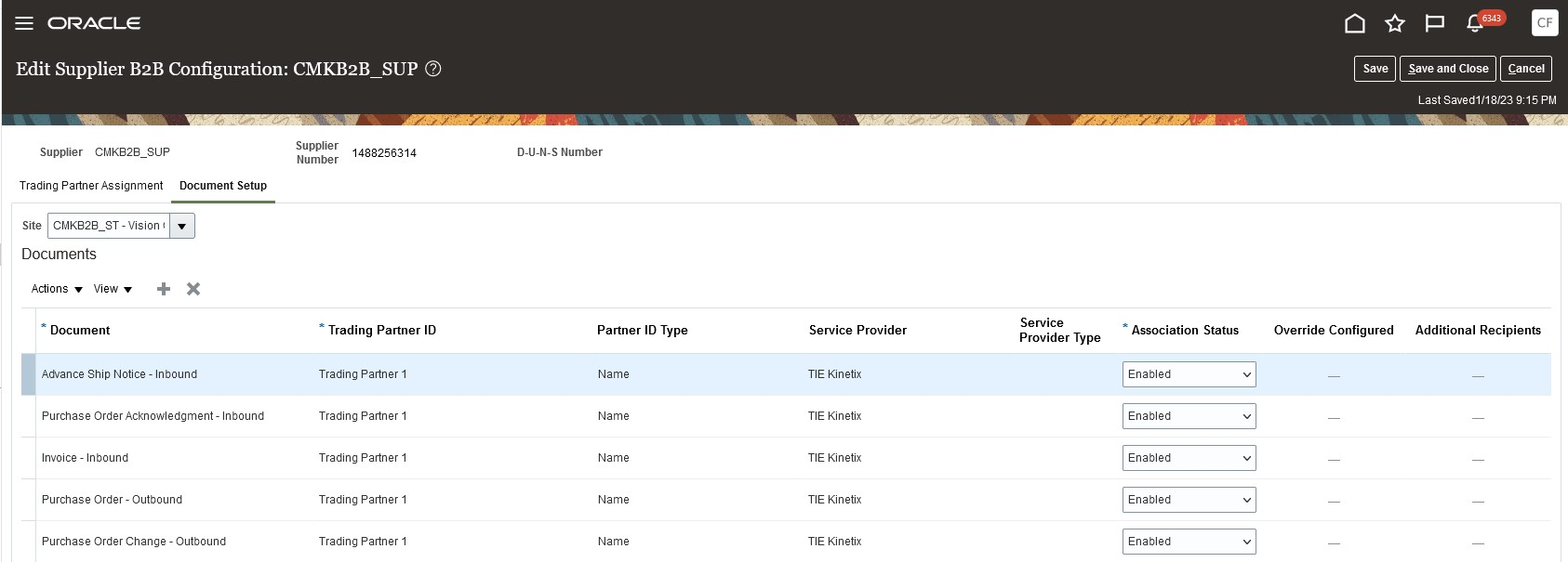 【商談中】オプション各種 Oracle Fusion Cloud Procurement 23B新機能