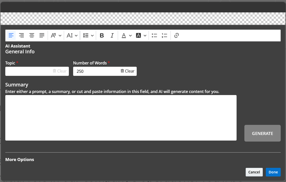 AIアシスタント