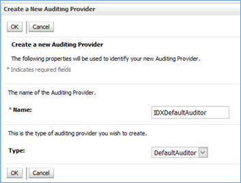 Image represents Creating New Auditing Provider.