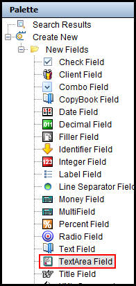 Text Area Field