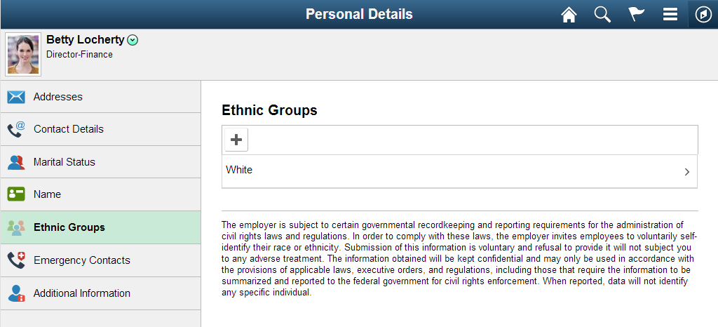 Ethnic Groups (summary) page