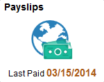 (Smartphone) Payslips tile