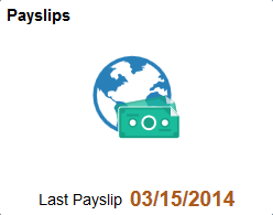 (Tablet) Payslips tile
