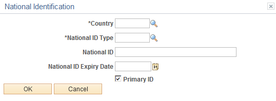 National Identification page