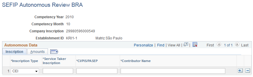 SEFIP Autonomous Review BRA page
